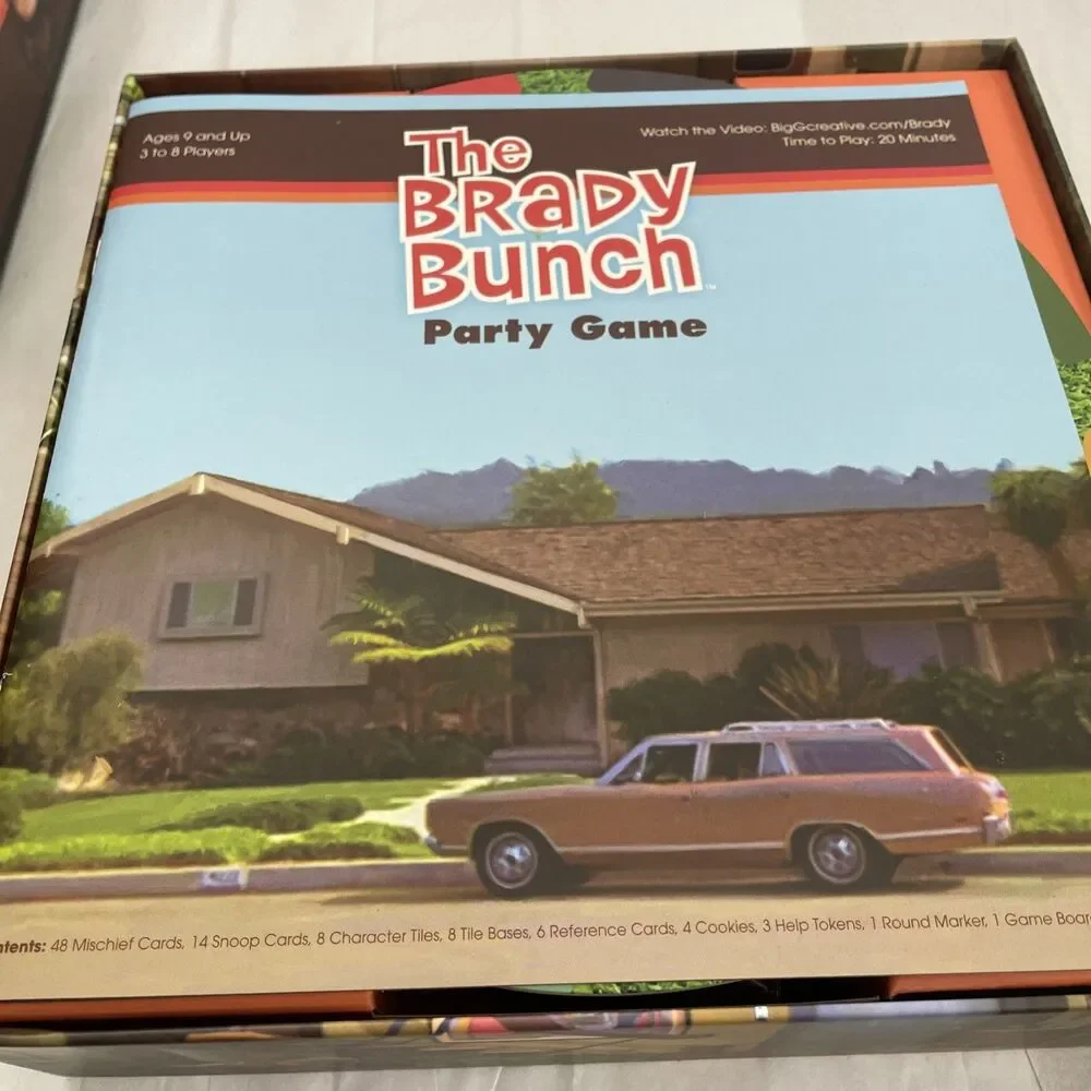 THE BRADY BUNCH Board Game Prospero Hall 2018 Looks COMPLETE